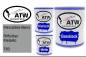 Preview: Mercedes-Benz, Riffsilber Metallic, 783: 1L Lackdose + 1L Klarlack + 500ml Härter - Set, von ATW Autoteile West.